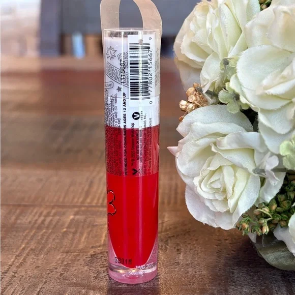 NEW Wet n Wild SESAME STREET “Tickle Me” Elmo LIP TINGLING GLOSS! - Picture 3 of 4
